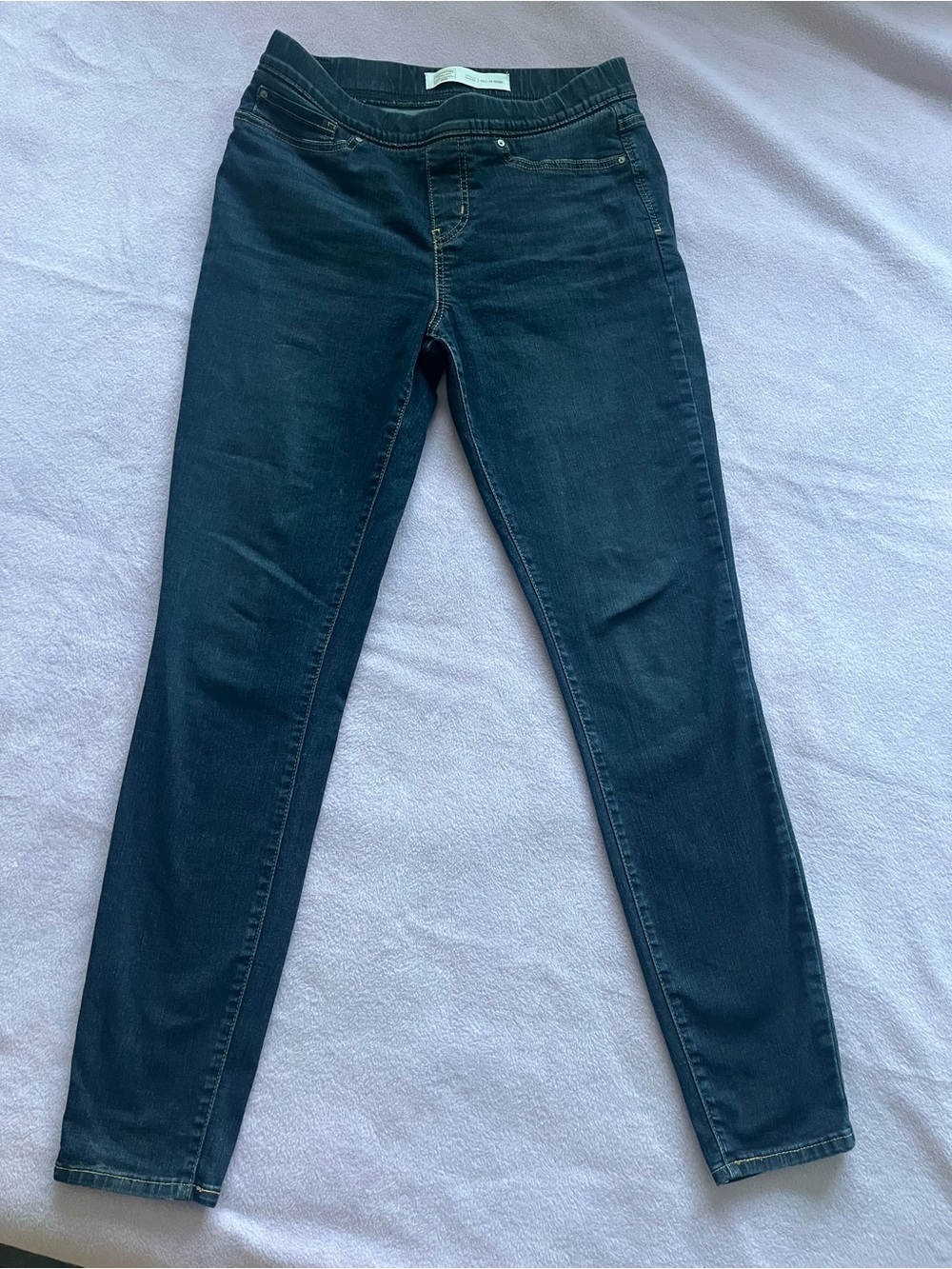 Signature by Levi Strauss Women's Dark Blue Skinny Jeans